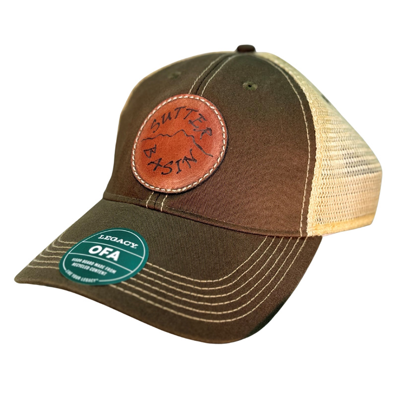 LEGACY ROUND LOGO LEATHER PATCH HAT